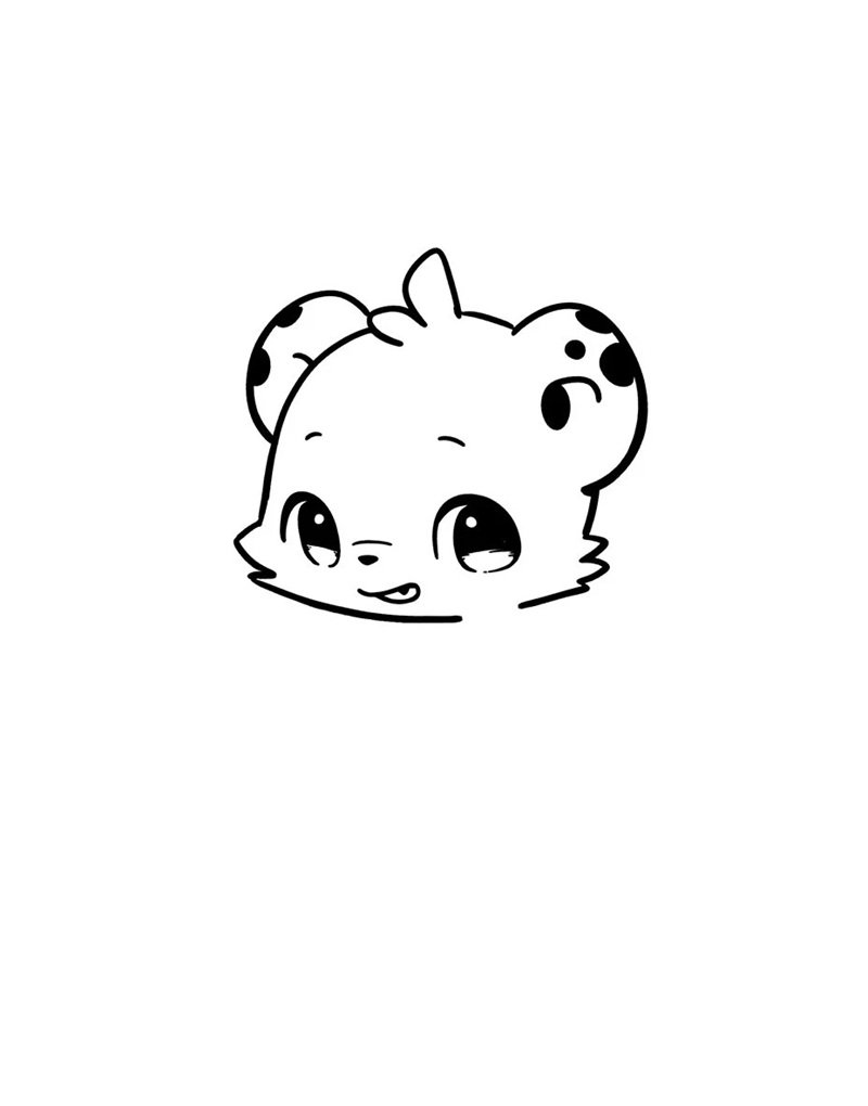 How to draw a cartoon jaguar 2