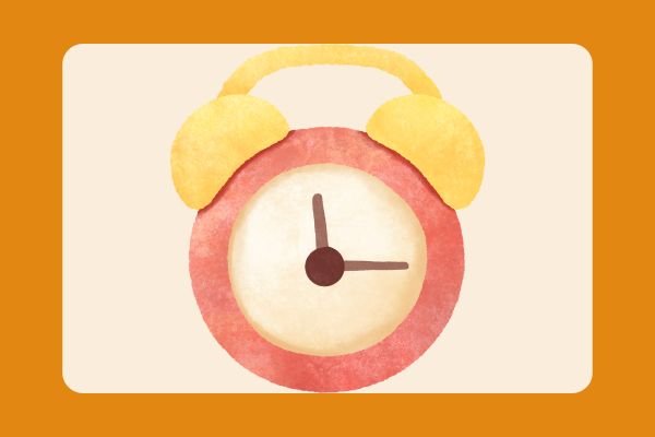 how to draw a clock