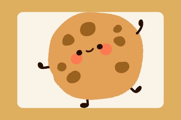 how to draw a cookie