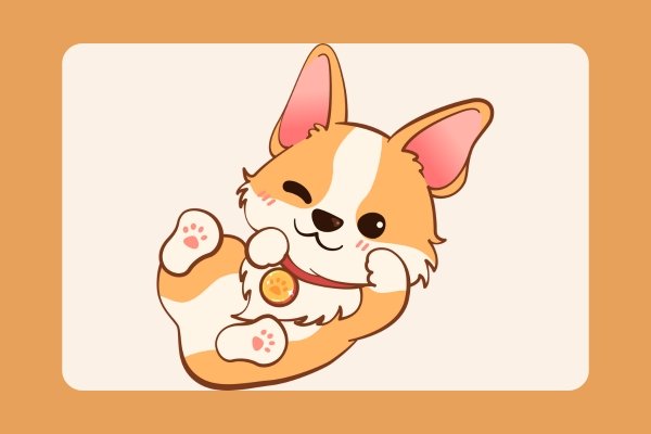 how to draw a corgi