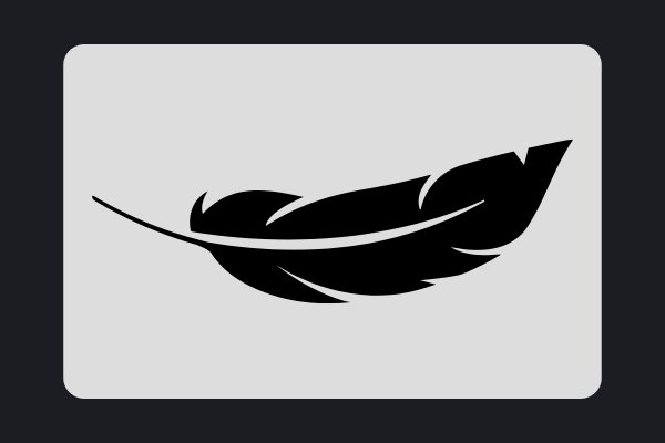 how to draw a feather