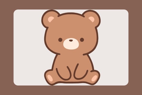 how to draw a teddy bear