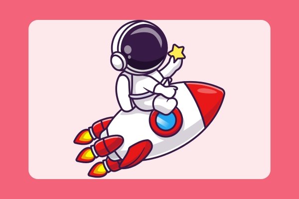 how to draw an astronaut