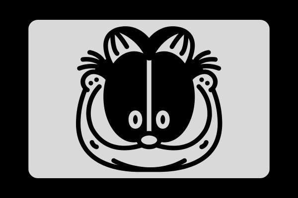 how to draw garfield