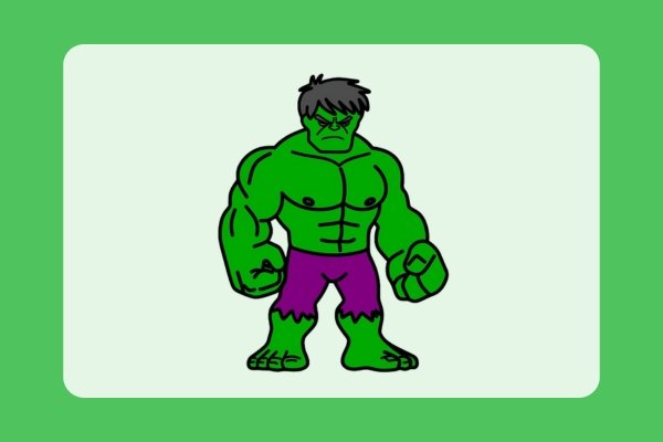 how to draw hulk