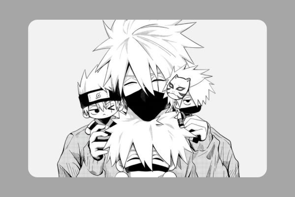how to draw kakashi