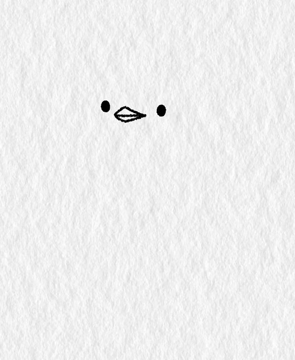 Cute chicken drawing easy 1