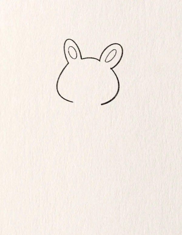 Cute easy cute how to draw a Bunny 1