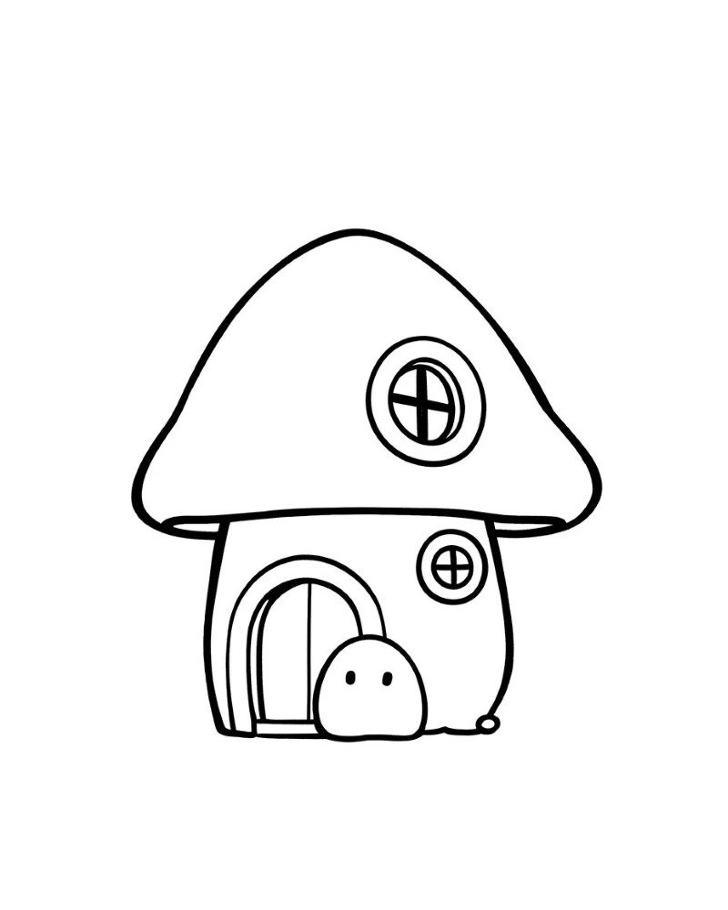 How to draw a house easy 4