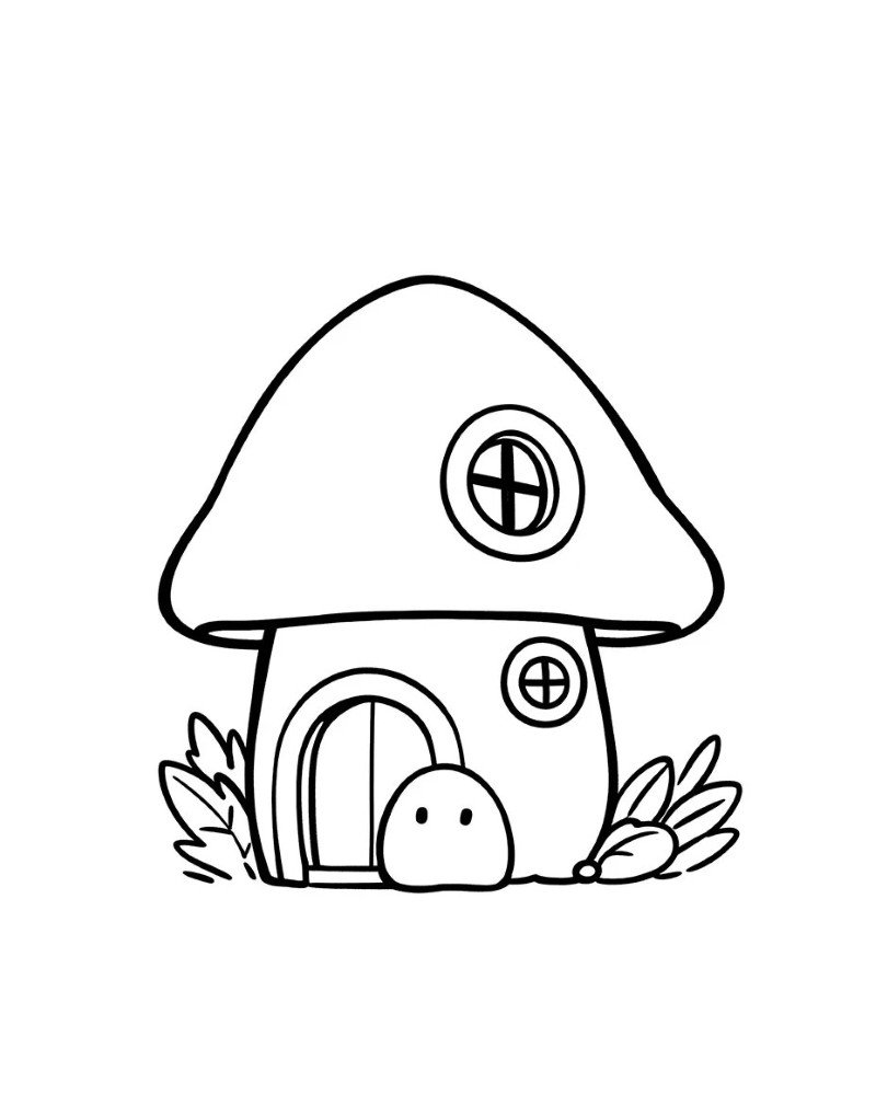 How to draw a house easy 6