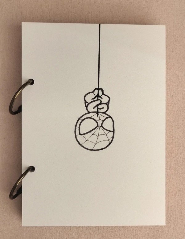Easy how to draw spider-man