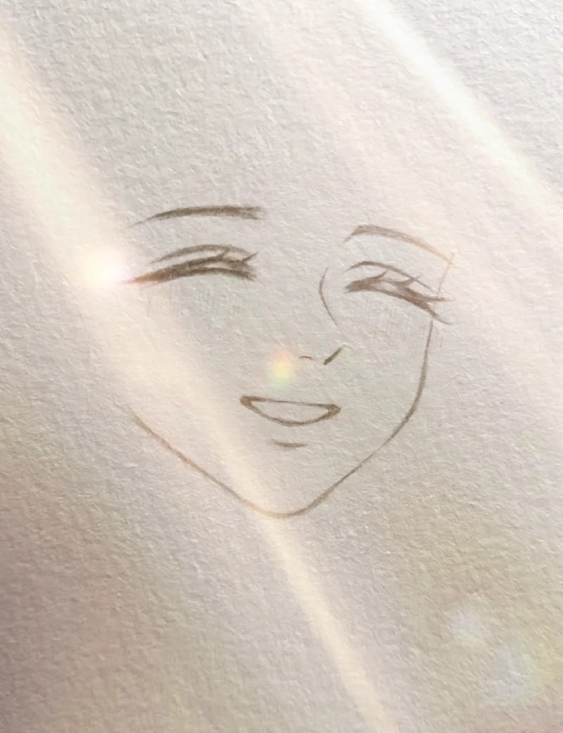 How to draw a anime smile 3