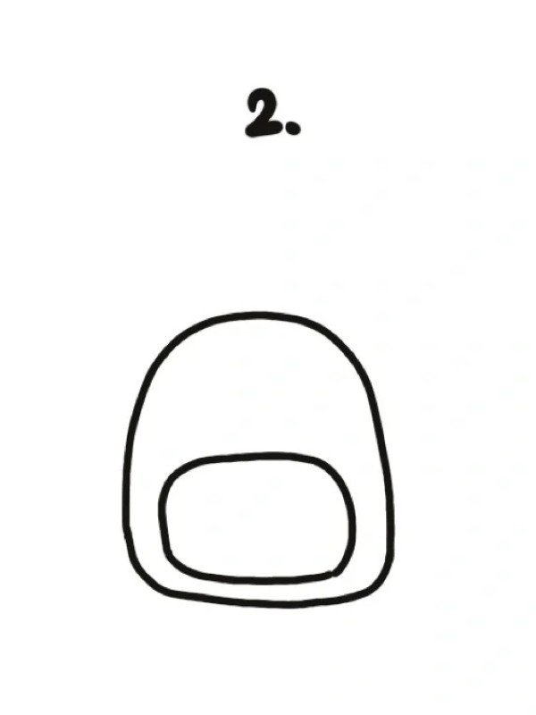 How to draw a backpack 2