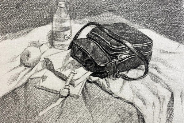 How to draw a backpack beautiful 4