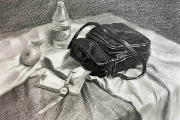 How to draw a backpack beautiful 5