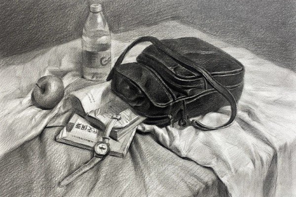 How to draw a backpack beautiful