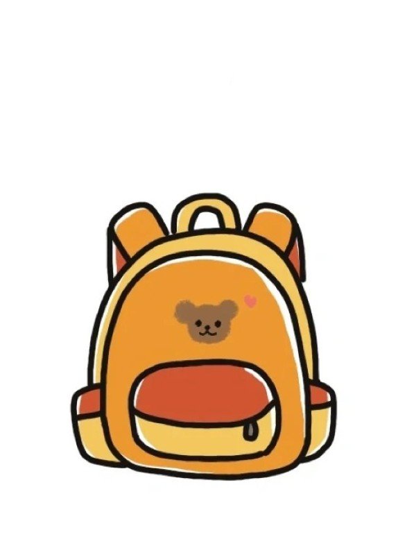 How to draw a backpack