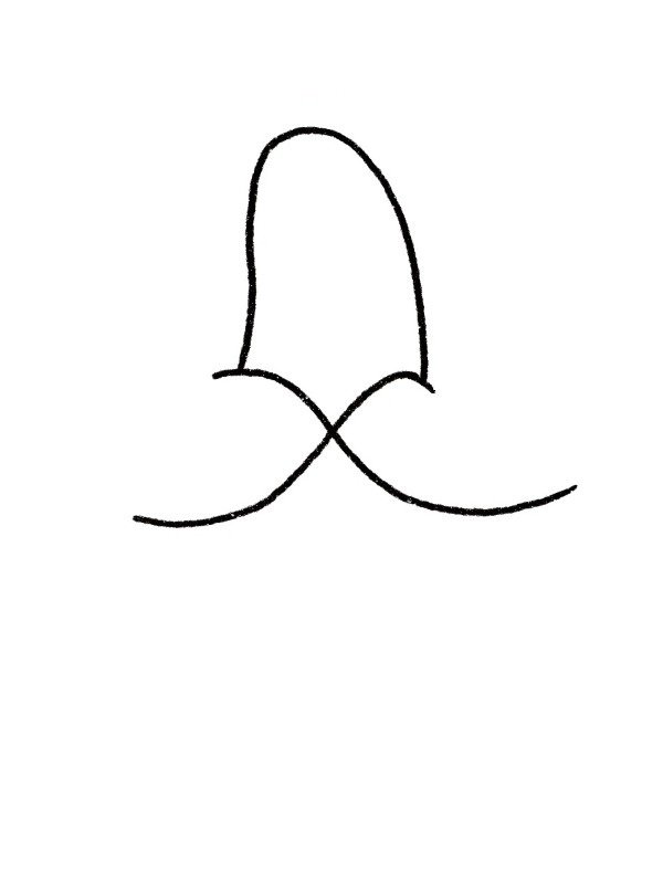 How to draw a banana step by step 2