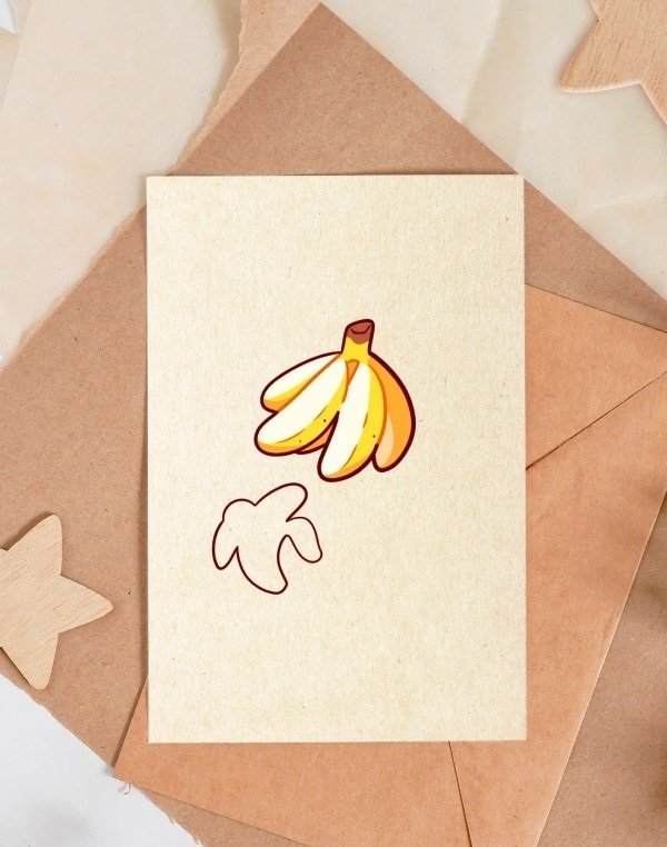 How to draw a bananas 5
