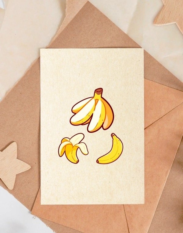 How to draw a bananas 8