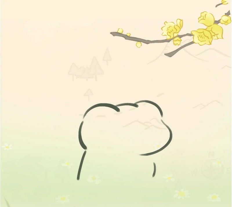 How to draw a basic frog 3