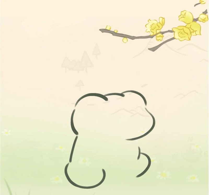 How to draw a basic frog 4