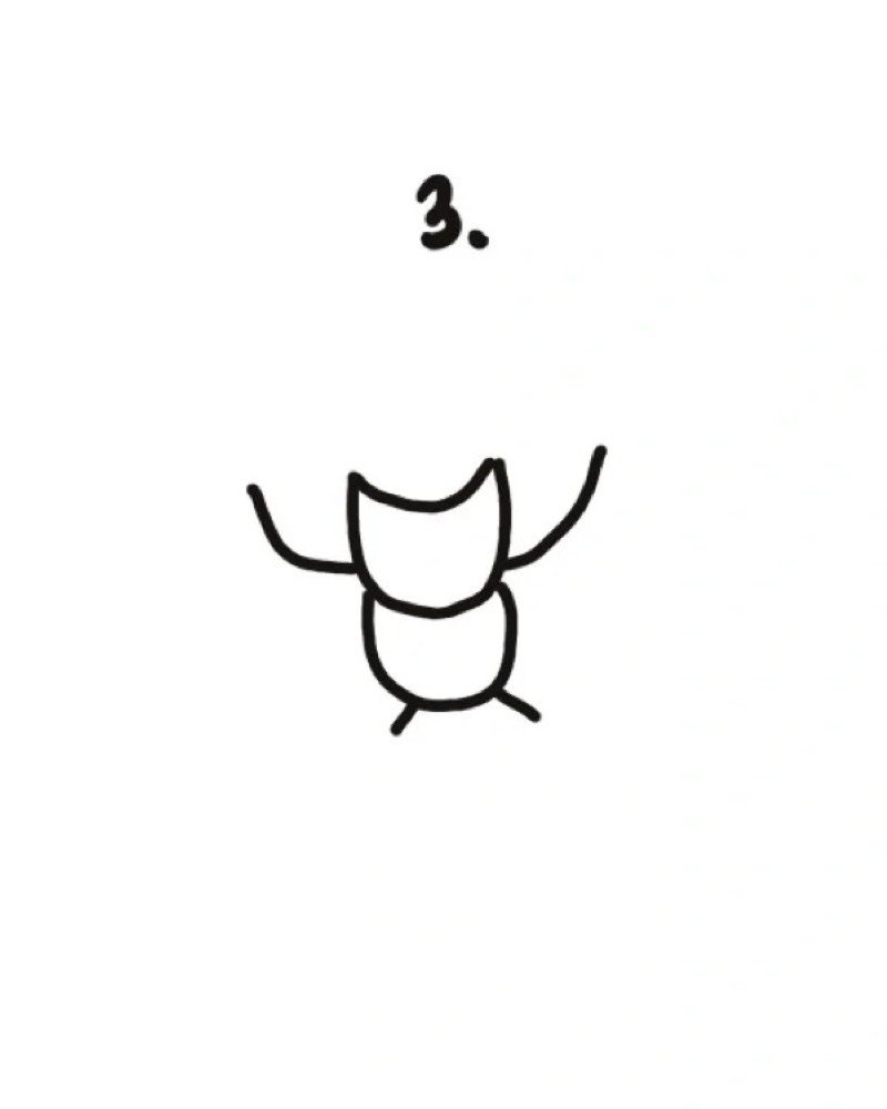 How to draw a bat for halloween 3