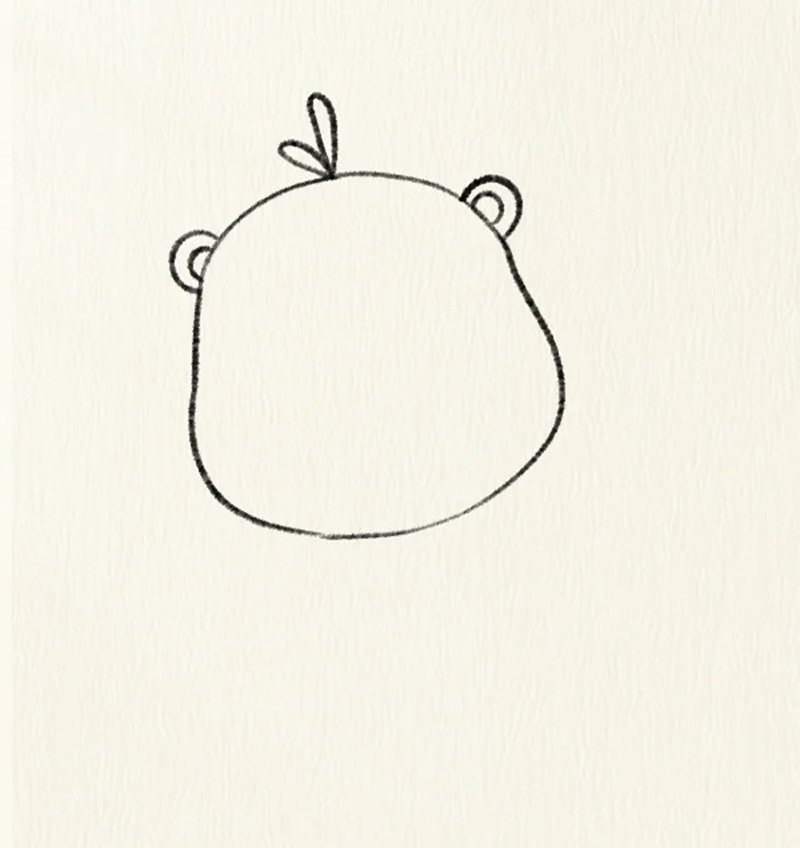 How to draw a beaver easy 4