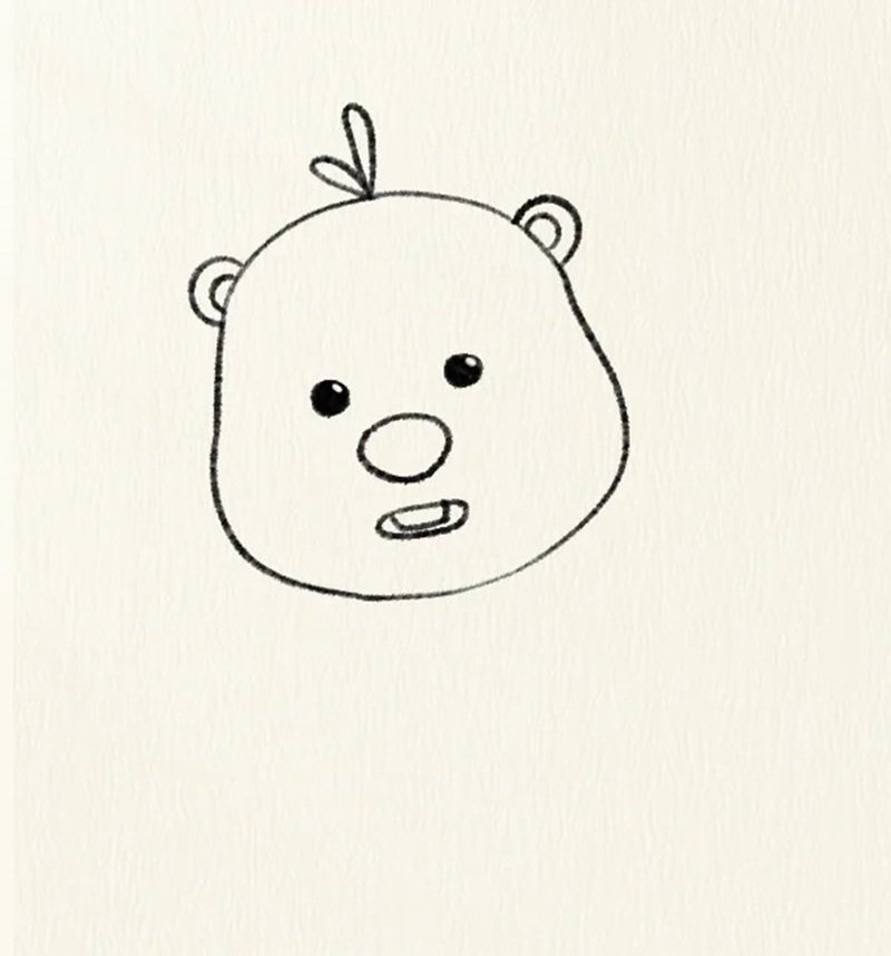 How to draw a beaver easy 2