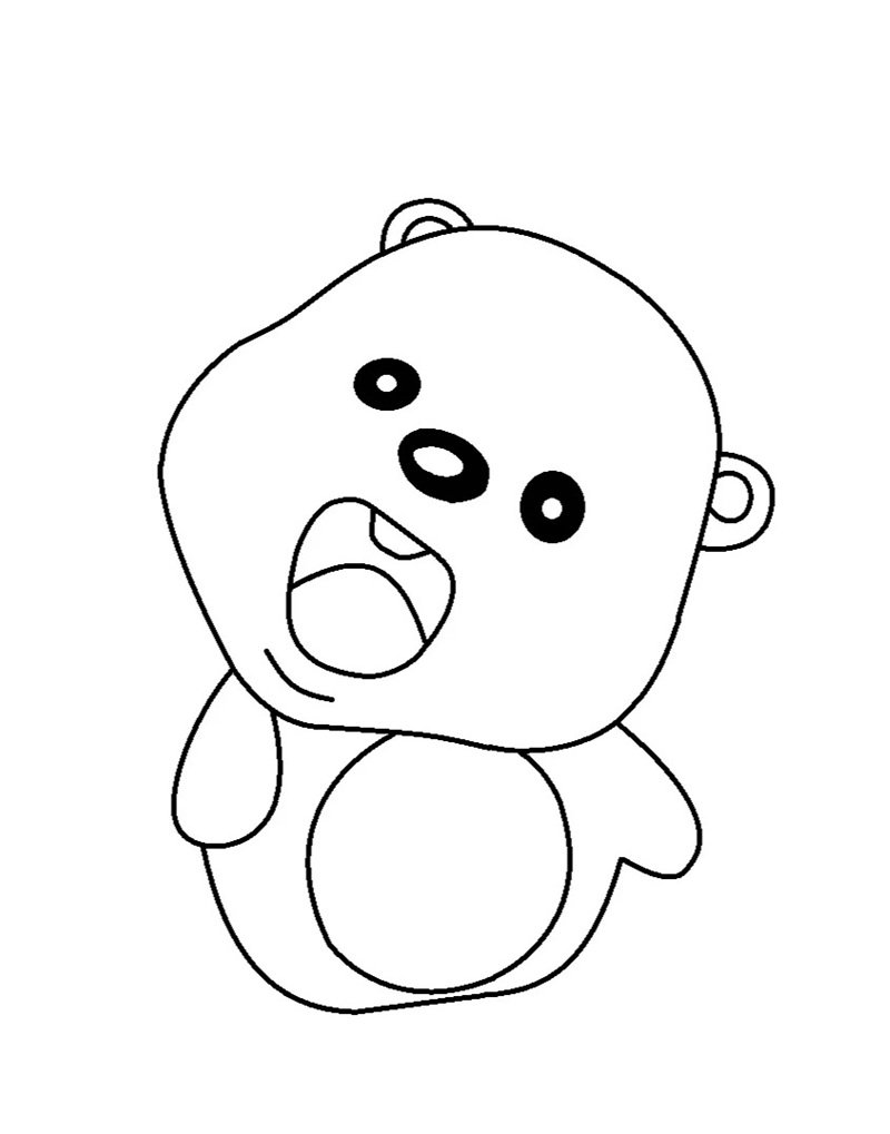 How to draw a beaver step by step 4