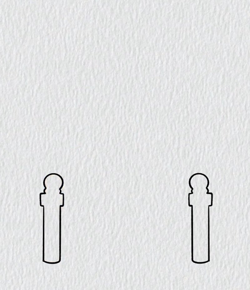 How to draw a bed step by step 1
