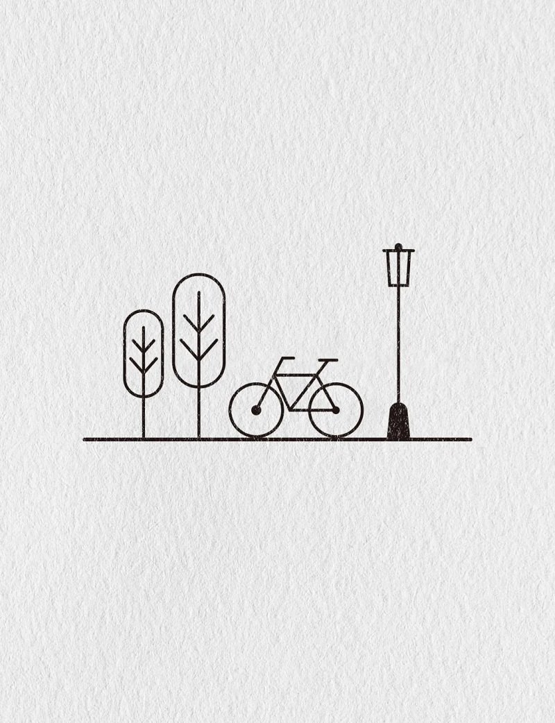 How to draw a bike for kids easy 4