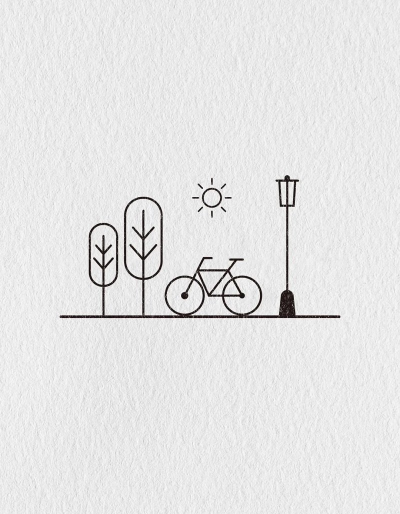 How to draw a bike for kids easy 5