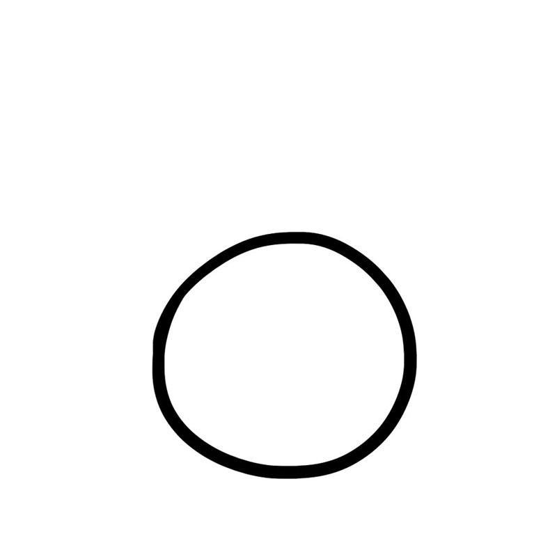 How to draw a blueberry 1