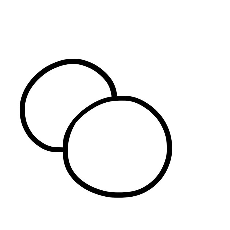 How to draw a blueberry 2