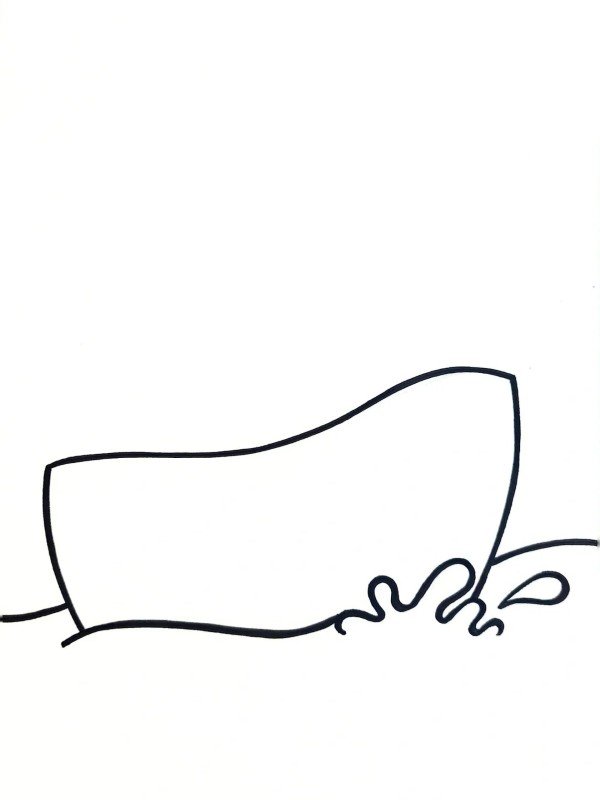 How to draw a boat easily 1