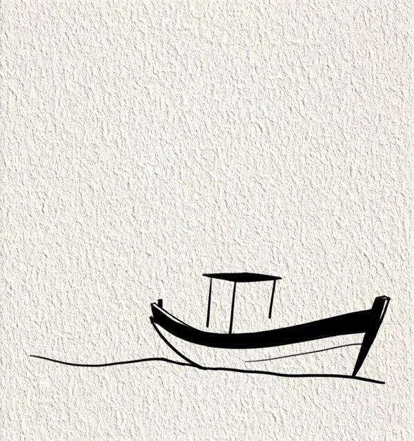 How to draw a boat easy 4