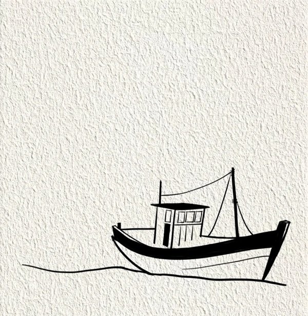 How to draw a boat easy 6