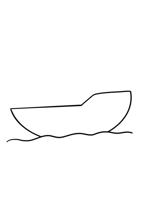 How to draw a boat easy step by step 2