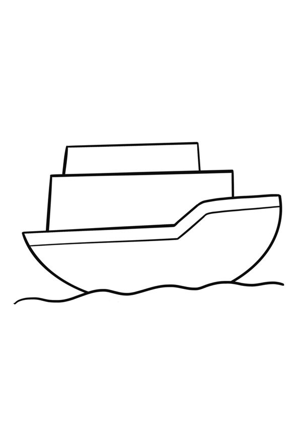 How to draw a boat easy step by step 4