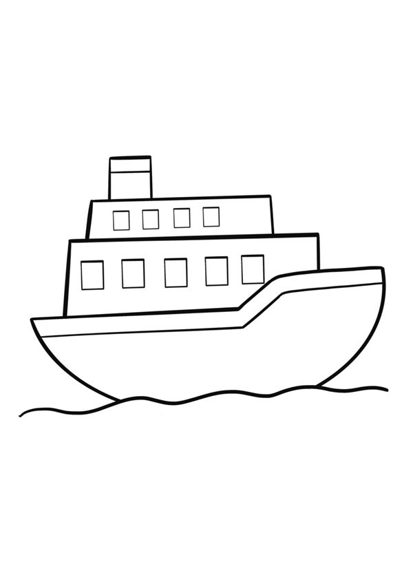 How to draw a boat easy step by step 6