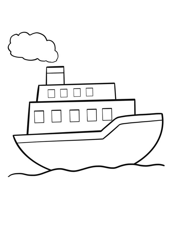How to draw a boat easy step by step 7