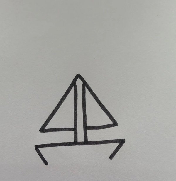 How to draw a boat step by step 4