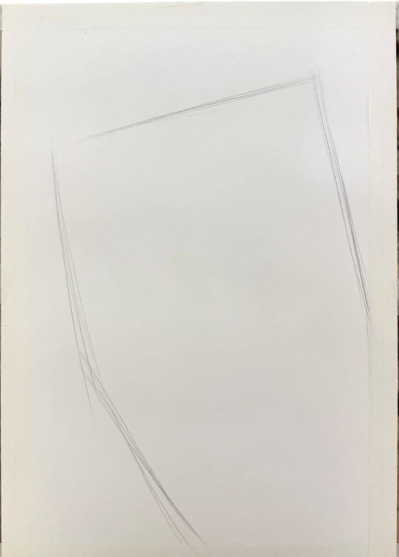 How to draw a Buffalo head 1