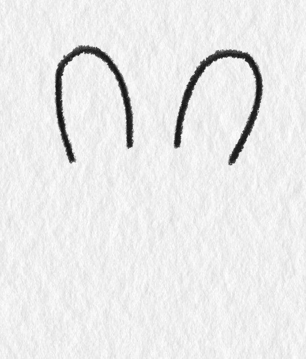 How to draw a Bunny cute 1