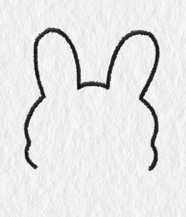 How to draw a Bunny cute 2