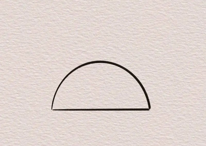 How to draw a burger easy 