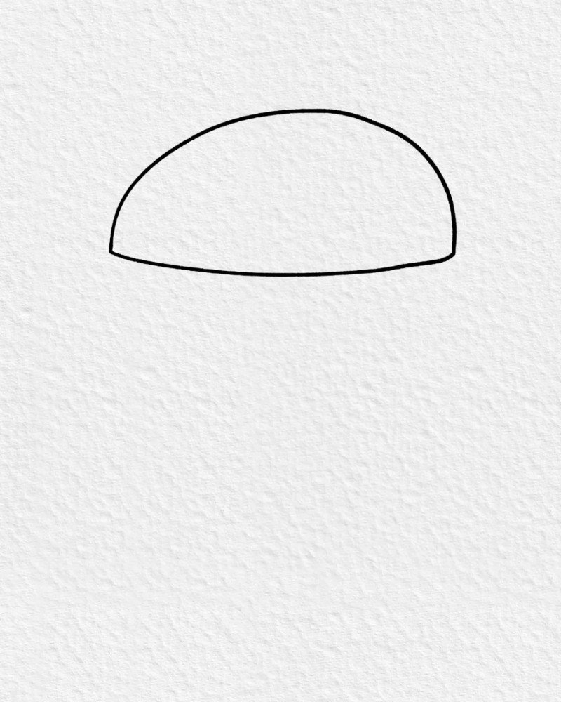 How to draw a burger step by step 2