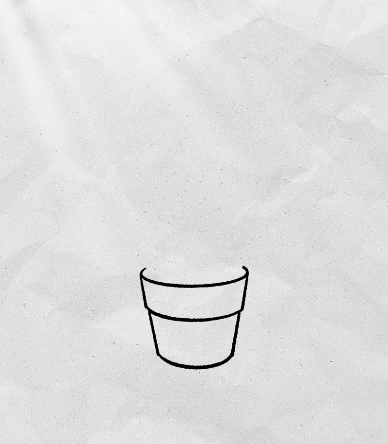 How to draw a cactus easy 2