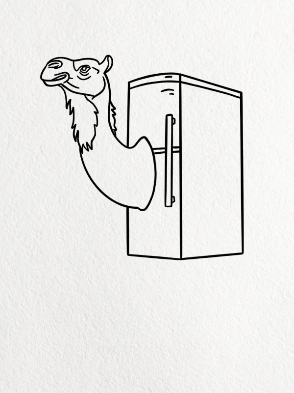 How to draw a Camel beautiful 2